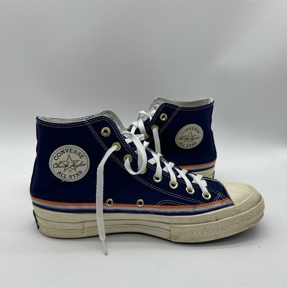 Mens Size 9.5 Converse Breaking Down Barriers x Chuck 70 High 'Knicks' 166815C - Picture 6 of 10